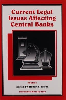 Current Legal Issues Affecting Central Banks 9781557753069