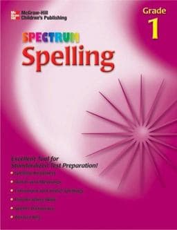 Spectrum Spelling, Grade 1 9781561899210