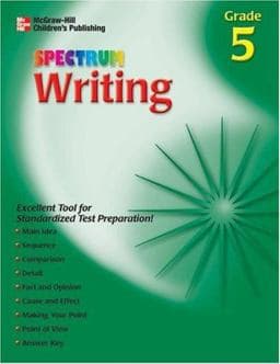 Spectrum Writing, Grade 5 9781561899357