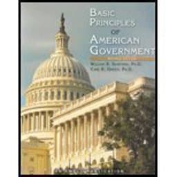 Basic Principles of American Government Revised Edition 9781567656909