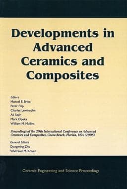 Developments in Advanced Ceramics and Composites 9781574982619