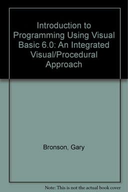 Introduction to Programming Using Visual Basic 6 9781576760314