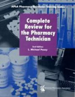 Complete Review for the Pharmacy Technician 9781582120942