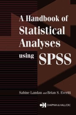 A Handbook of Statistical Analyses Using SPSS 9781584883692