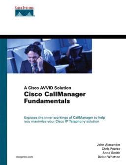 Cisco CallManager Fundamentals 9781587050084