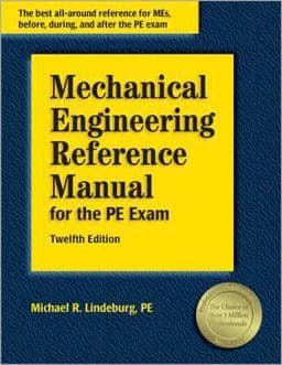 Mechanical Engineering Reference Manual for the PE Exam 9781591260493