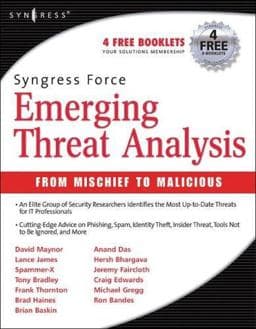 Syngress Force Emerging Threat Analysis 9781597490566