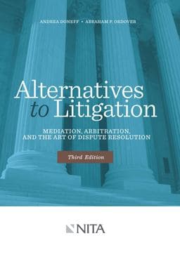 Alternatives to Litigation 9781601563378