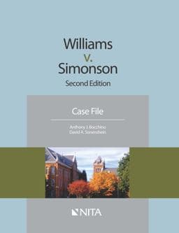 Williams V. Simonson 9781601565532