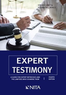 Expert Testimony 9781601568700