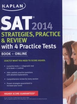 Kaplan SAT 2014 9781618650566