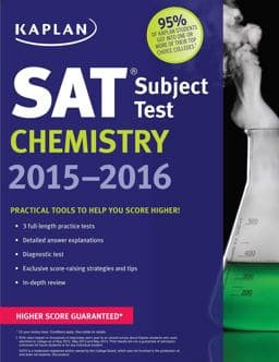 Kaplan SAT Subject Test Chemistry 2015-2016 9781618658432