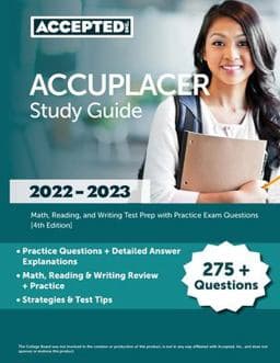 ACCUPLACER Study Guide 2022-2023 9781637982235