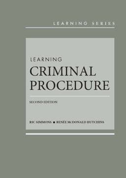 Learning Criminal Procedure 9781642424218