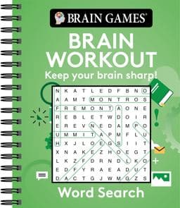 Brain Games Brain Workout Word Search 9781645580706