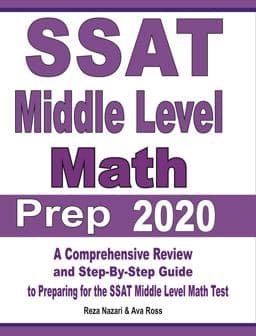 SSAT Middle Level Math Prep 2020 9781646121496