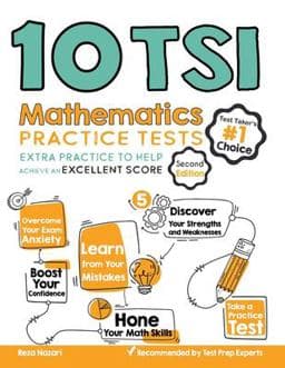 10 TSI Math Practice Tests 9781646122738
