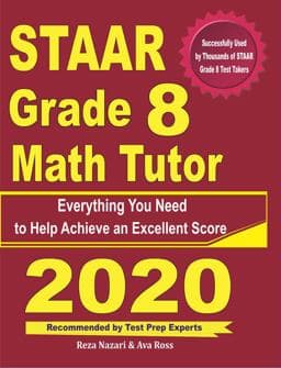 STAAR Grade 8 Math Tutor 9781646128501