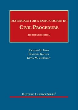Materials for a Basic Course in Civil Procedure 9781684678099