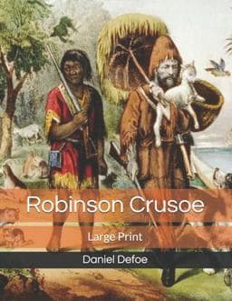 Robinson Crusoe: Large Print 9781707611652