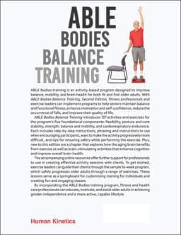 ABLE Bodies Balance Training 9781718220317