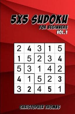 5x5 Sudoku: for Beginners Vol. 1 9781721715138