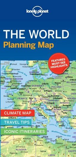 Lonely Planet the World Planning Map 9781786579119