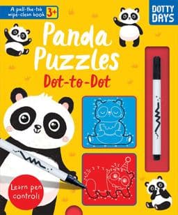 Panda Puzzles Dot-To-Dot 9781789588712