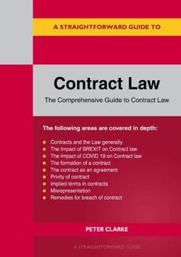 A Straightforward Guide to Contract Law 9781802361667