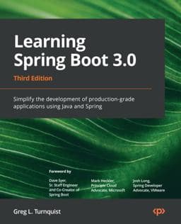 Learning Spring Boot 3. 0 9781803233307