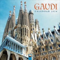 Gaudí Wall Calendar 2024 (Art Calendar) 9781804174517