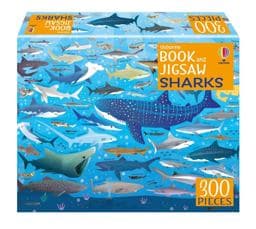 Usborne Book and Jigsaw: Sharks 9781836051732