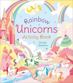 Rainbow Unicorns Activity Book 9781839405914