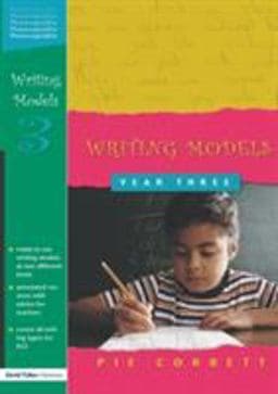 Writing Models Year 3 9781843120940