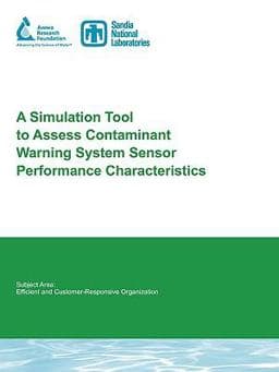 A Simulation Tool to Assess Contaminant Warning System Sensor Performance Characteristics 9781843392637