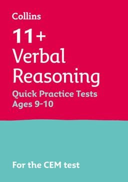 11+ Verbal Reasoning Quick Practice Tests Age 9-10 (Year 5) 9781844198917