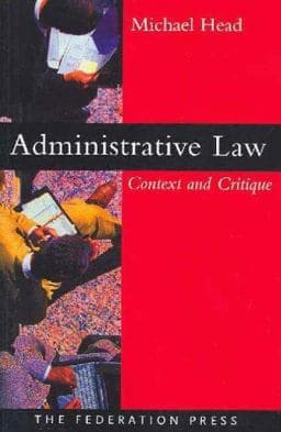 Administrative Law 9781862875104