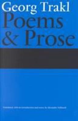 Georg Trakl 9781870352512