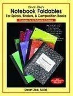 Notebook Foldables (for Spirals, Binders, and Composition Books) 9781882796274