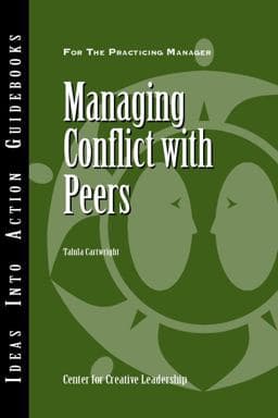 Managing Conflict with Peers 9781932973198
