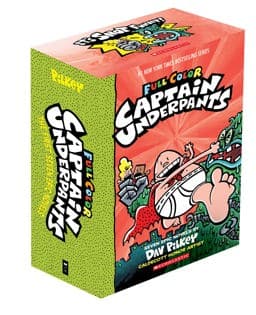 Captain Underpants Full Color Edition Box of 7 Books 9782019072322