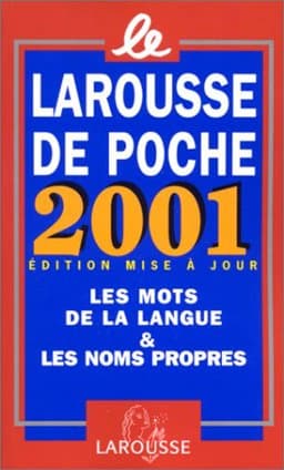 Larousse de Poche 2001 9782035320216