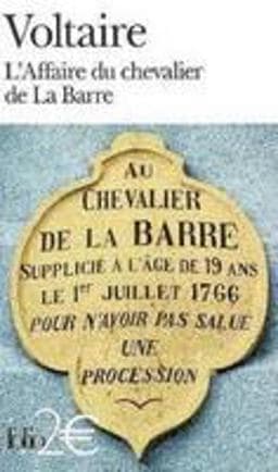 Affaire du Chev de la Ba 9782070359943