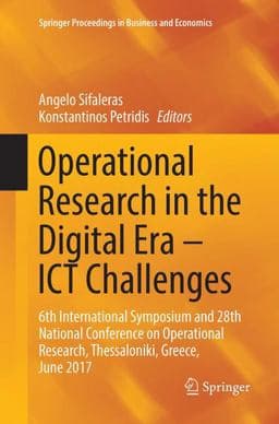 Operational Research in the Digital Era - Ict Challenges 9783030070816