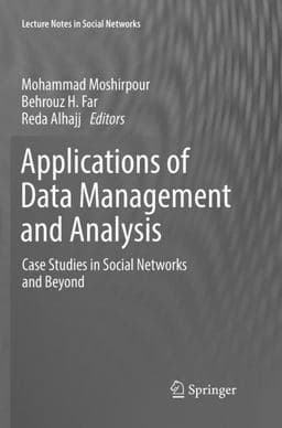 Applications of Data Management and Analysis 9783030070991