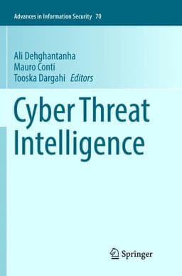 Cyber Threat Intelligence 9783030088910