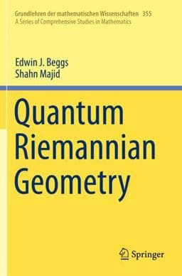 Quantum Riemannian Geometry 9783030302962
