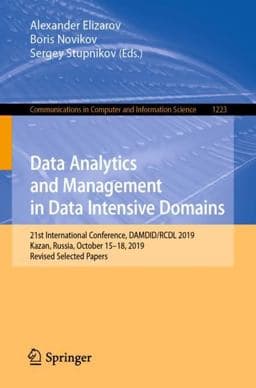 Data Analytics and Management in Data Intensive Domains 9783030519124