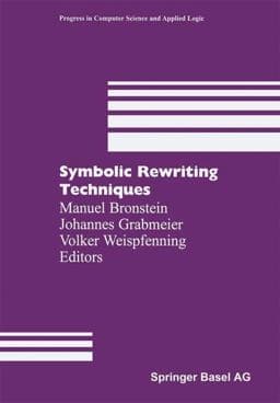 Symbolic Rewriting Techniques 9783034897792