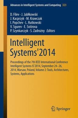 Intelligent Systems'2014 9783319113104